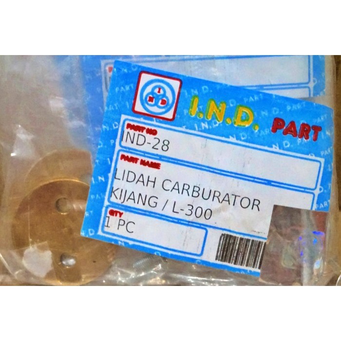 LIDAH KOIN COIN GOBANGAN KARBURATOR CARBURATOR KIJANG T120 L-300 L300 PART BARU