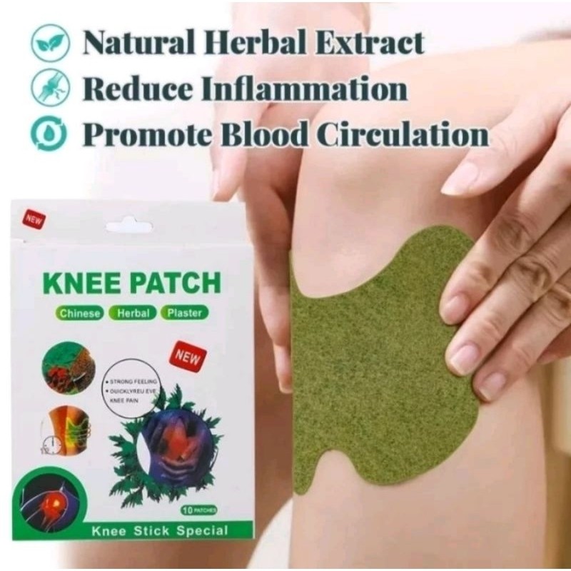(PAKET HEMAT 3 BOX 30 PCS) KNEE PATCH KOYO LUTUT HERBAL ORIGINAL PLASTER KOYO