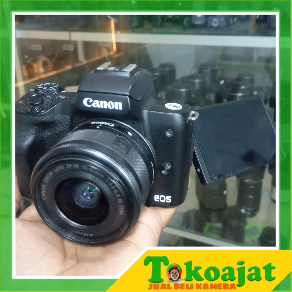 MIRRORLESS CANON M50 LENSA 15-45mm EOS M50 MURAH