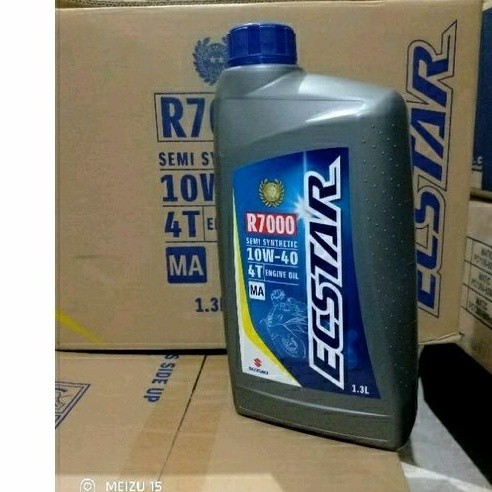 Oli Mesin Suzuki SGO Ecstar 4T R7000 10w-40 1.3 Liter