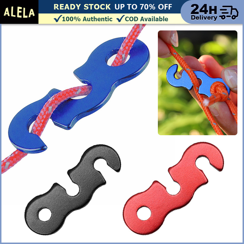 Guyline Tenda Stoper Tenda Camping Stopper Guyline Aluminium Alloy Alat Pengencang Tali Tenda Rope