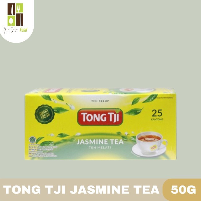 

Tong Tji Jasmine Tea / Teh Melati / Teh Celup Tanpa Amplop 50g Isi 25 Bag