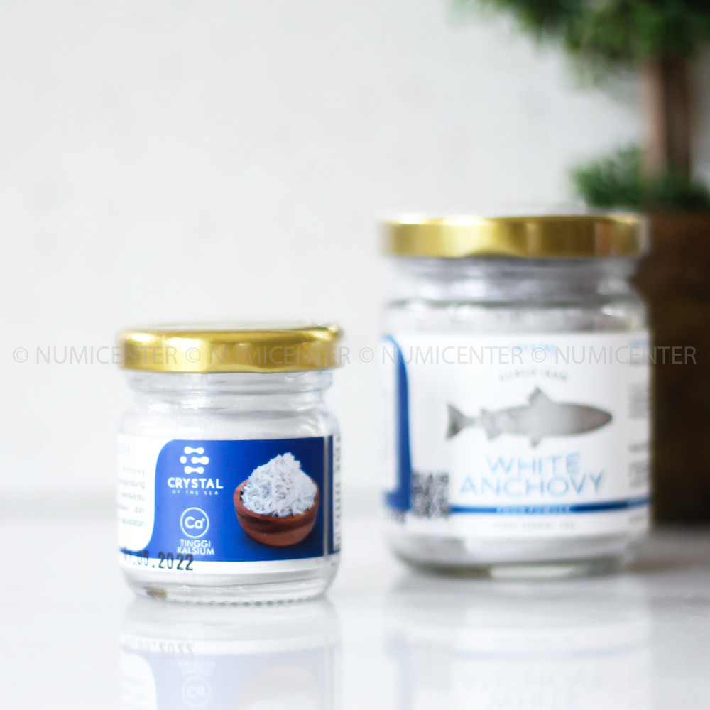 

20G White Anchovy Powder Bubuk Teri COTS - CRYSTAL OF THE SEA