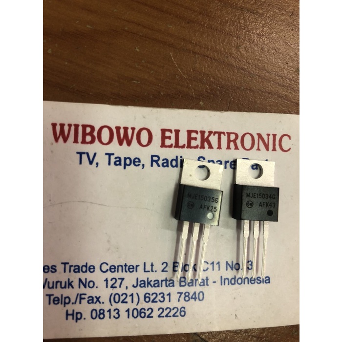 Mje15034 mje15035 on asli mje 15034-15035 WB27