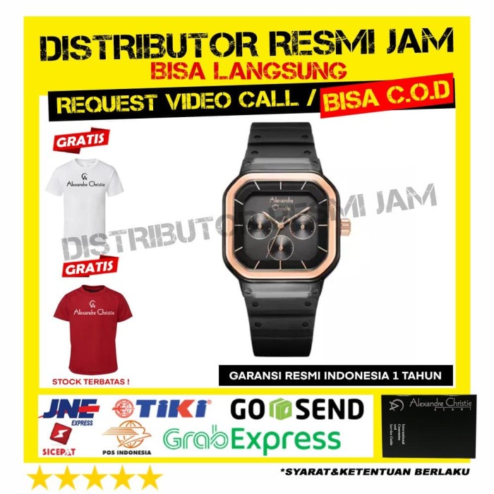 GARANSI RESMI 12 BULAN ALEXANDRE CHRISTIE 2811BF AC2811BF -2