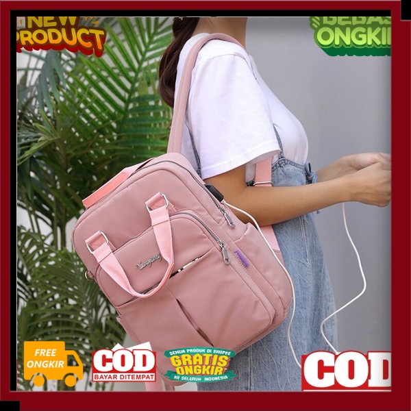 TAS LAPTOP MODEL BARU KUAT TAHAN LAMA /Bag Terbaru 2022 Tas Back Pack Sekolah Aesthetic Backpack Sko