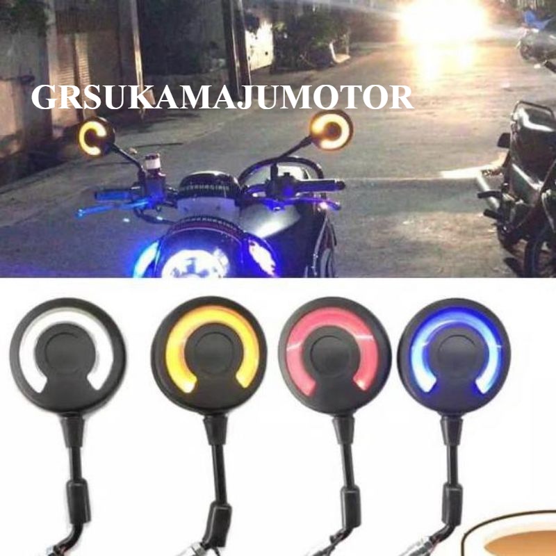 #GR# spion scoopy led spion bulat model scoopy lampu led spion retro lampu led