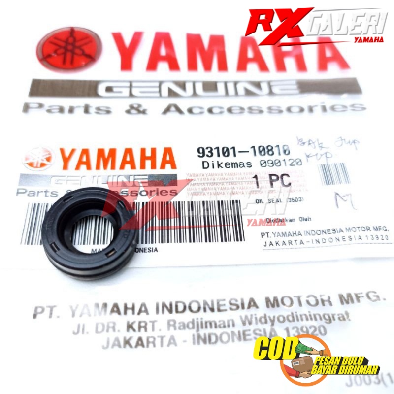 SEAL BAK KOPLING JUPITER Z. VEGA R NEW 93101-10810 ORIGINAL YGP YAMAHA GENUINE PARTS