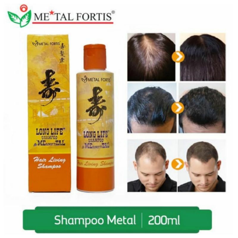 Shampo Penumbuh Rambut Botak Penghitam Rambut Pelurus Rambut Obat Rambut Rontok Pelebat Rambut Shampo Metal