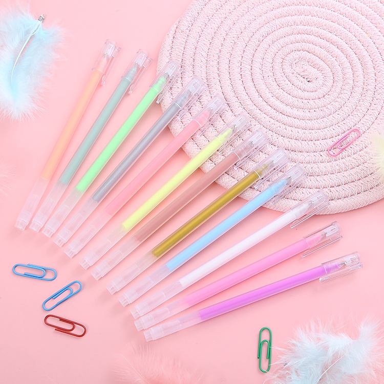 

COLOR GEL PEN 10 WARNA 0.50MM / PULPEN GEL WARNA WARNI 0.50MM
