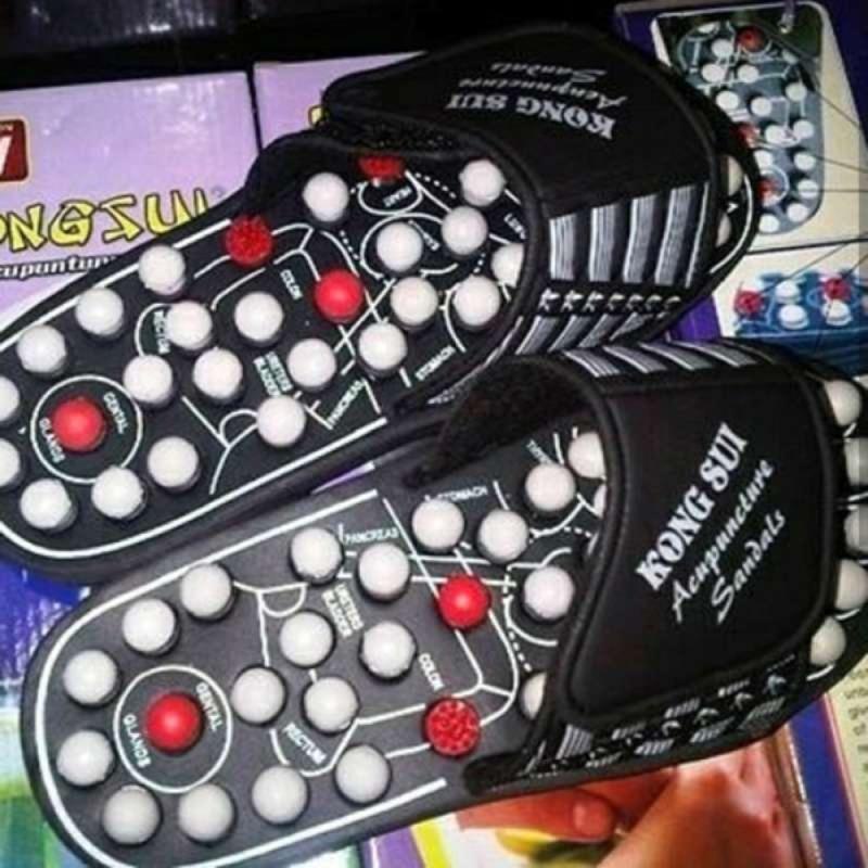 SANDAL KONGSUI SANDAL AKUPUNTUR sendal refleksi selop refleksi