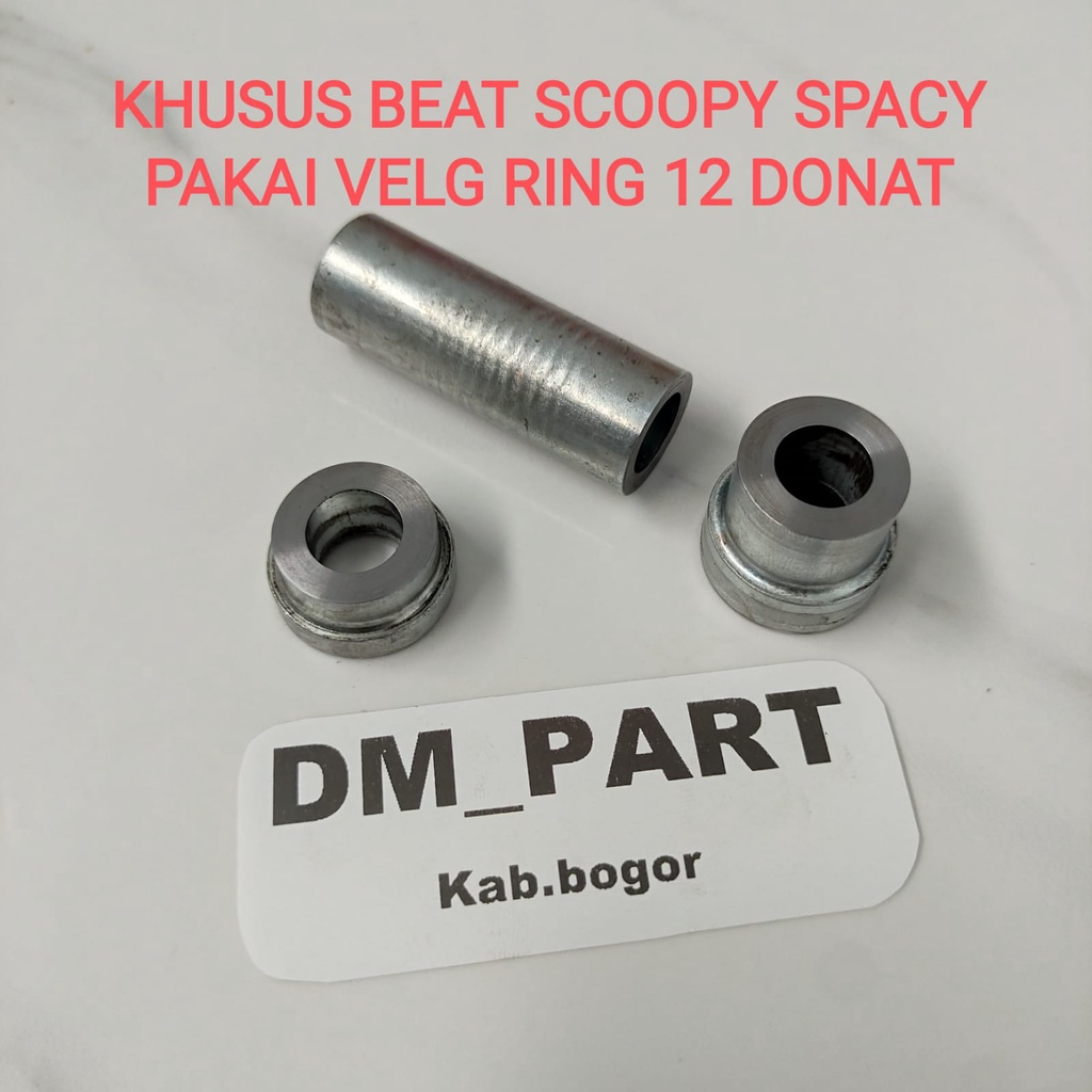 bosh bos bushing collar plus tromol terombol trombol VELG RODA DEPAN dalam tengah luar kiri kanan  b