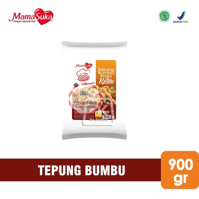 

Tepung Bumbu Krispi Mamasuka Ala Resto / Tepung Bumbu (900 gr) - FasyAnita Mart Denpasar