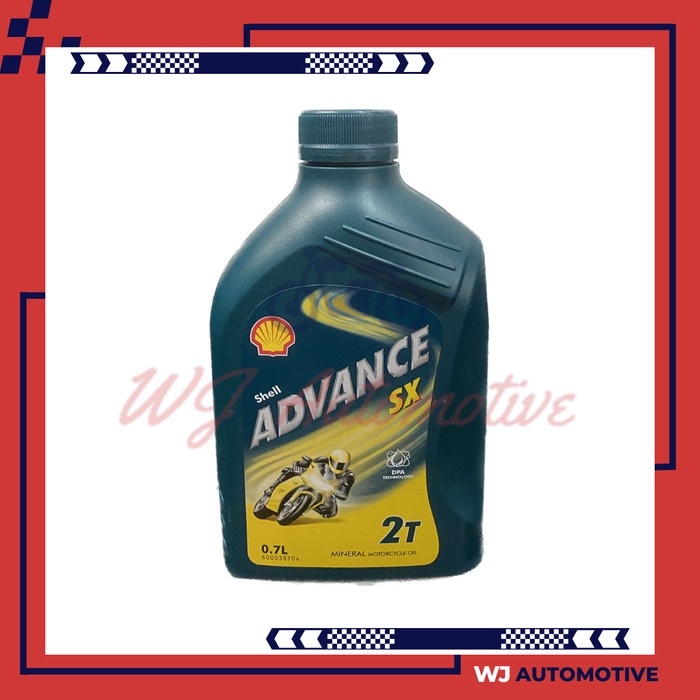 Shell Advance SX2T 0.7 Liter Oli Samping Shell SX 2T 0.7Liter 700ml Oli 2Tak 2T Motor RX King Vespa 