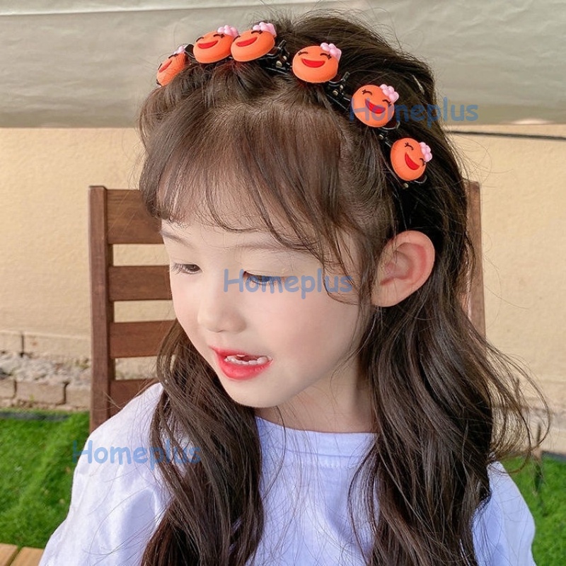 HomePlus Bando Jepit Karakter Fashion Rambut 2in1 Hairband Bandana Anak Bahan Plastik Aksesoris Wanita Anak Dewasa Karakter Cantik