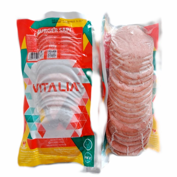 

a Vitalia Daging Burger 280g isi 20