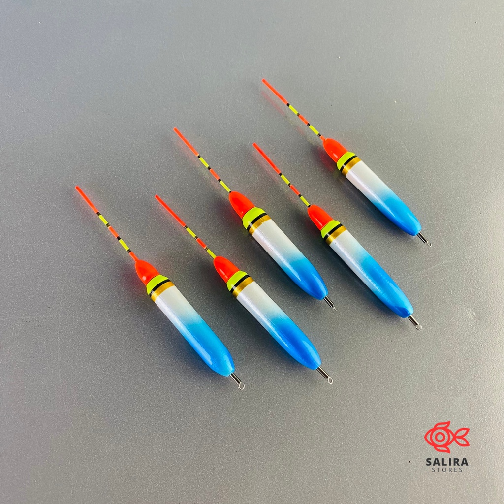 Pelampung Pancing Kleman Fiber Premium Biru | Bisa Grosir | Pelampung Pancing Ikan Nila Ikan Mas Gro