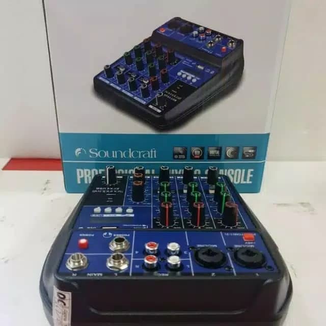 mixer soundcraft efx4 audio mixer