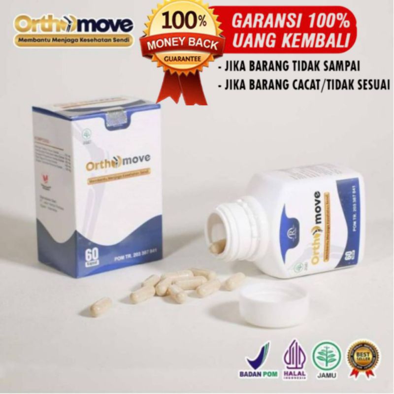 ORTHOMOVE OBAT SARAF KEJEPIT ISI 30 CAPSUL