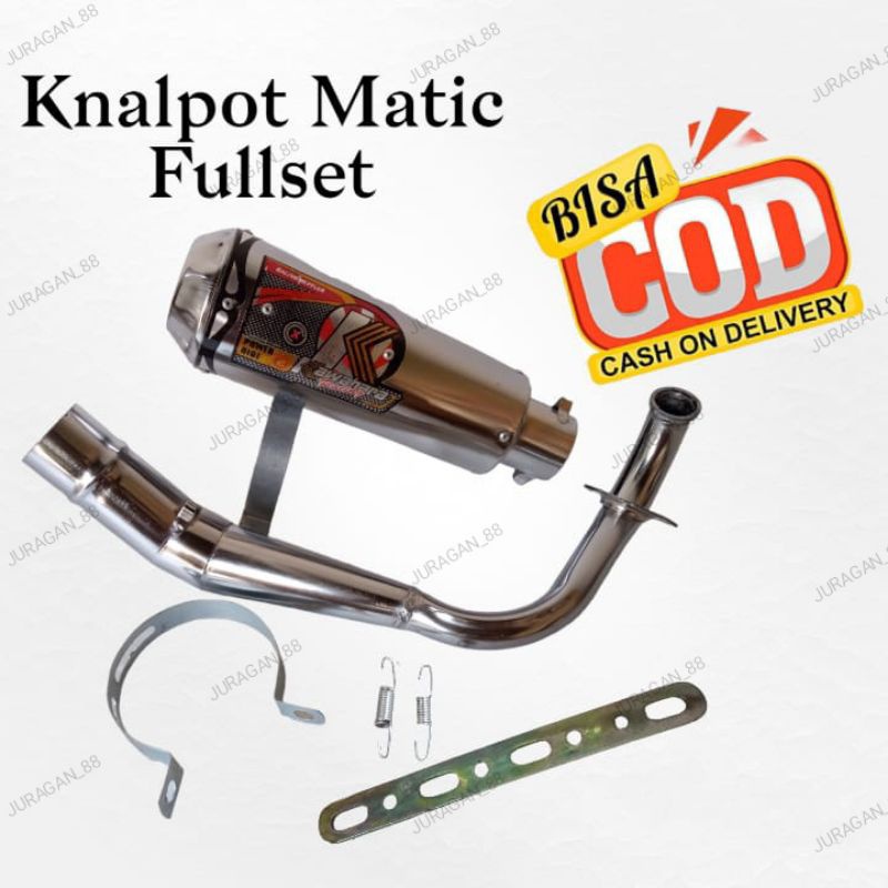 Knalpot KAWAHARA Motor Beat, Sccopy, Vario & Mio Sporty, M3, Smile, J, X Ride, Fino.