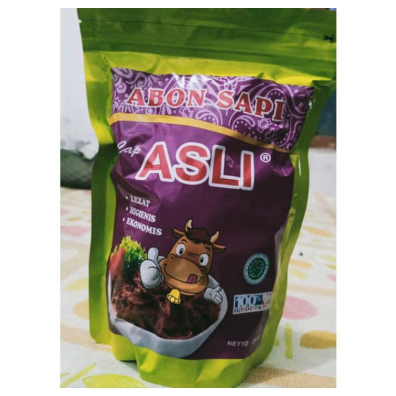

Abon Sapi Cap ASLI 250 gram