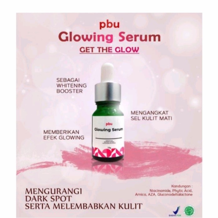 pbu glowing serum / pbu acne serum / pbu energize serum - energize serum