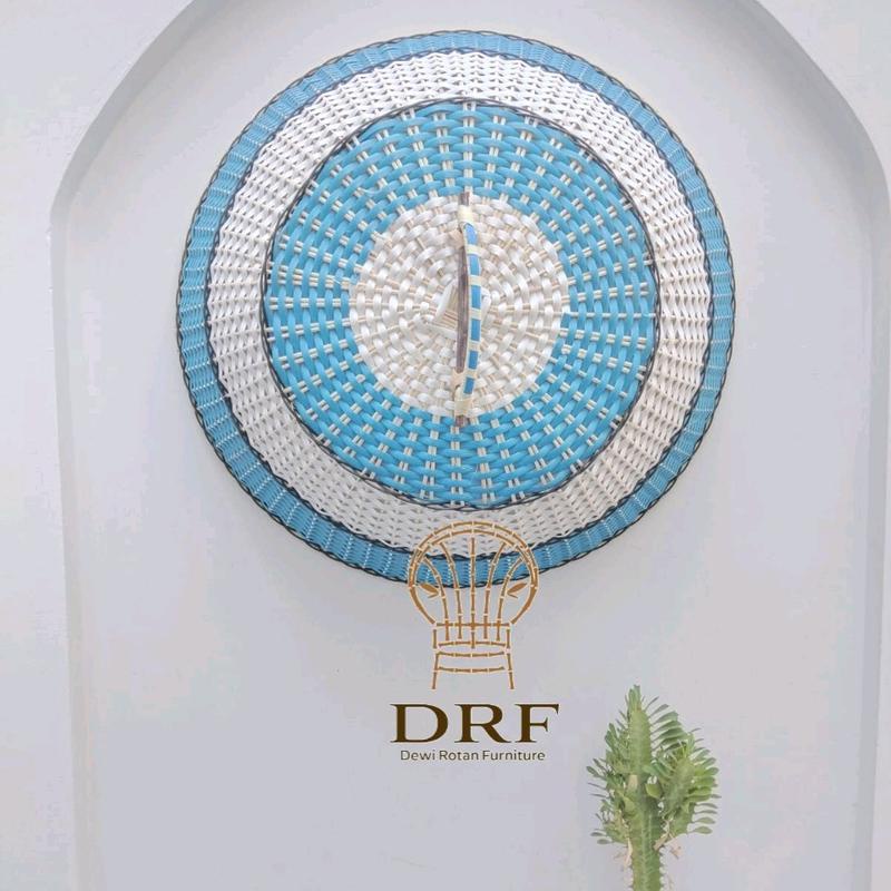 Tudung saji rotan sintetis bulat