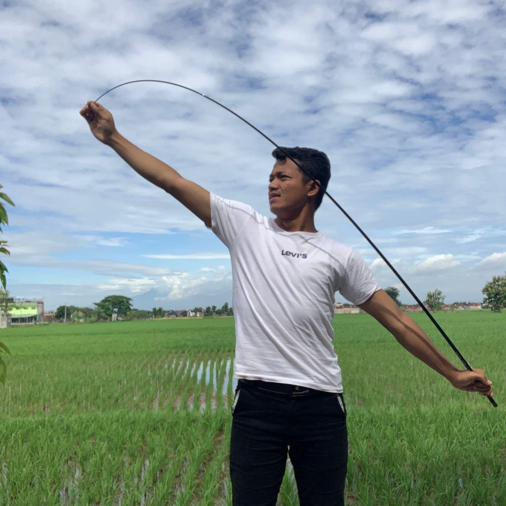 Blank Carbon Hollow Panjang 150cm dan 180cm Rate 10-20lbs bahan besutan