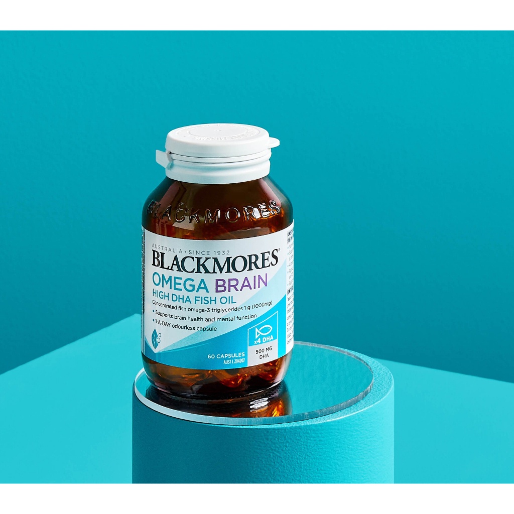 Blackmores Omega Brain Odourless, Omega High DHA,  VITAMIN OTAK