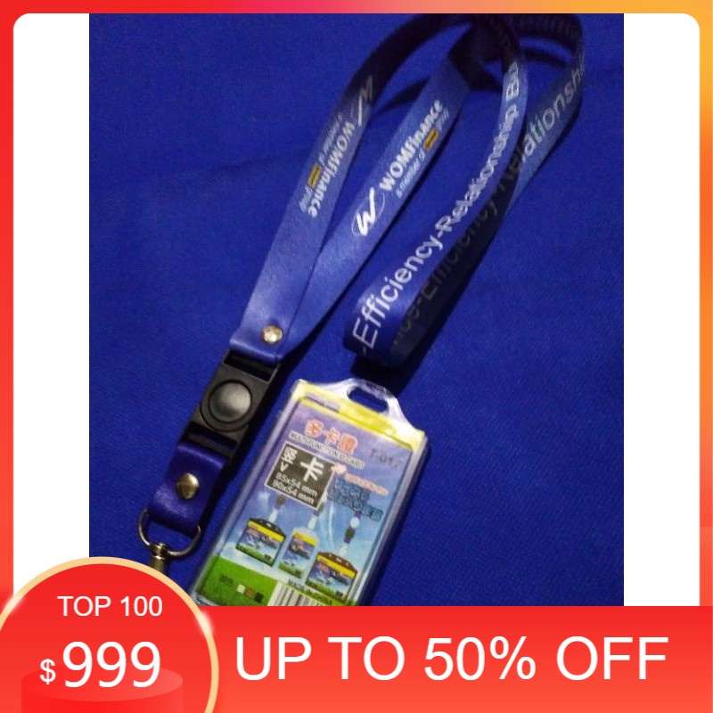

TALI LANYARD WOM FINANCE PRINTING / TALI GANTUNGAN KUNCI GANTUNGAN LEHER GANTUNGAN FLASHDISK GANTUNGAN IDCARD GANTUNGAN NAMETAG GANTUNGAN PODS - TALI LANYARD BEST SELLER BISA COD BISA SATUAN-READY STOCK