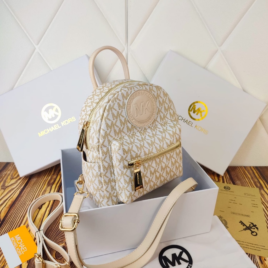 TY75TN VIBELLESHOPBAGS / RANSEL MK BABY MINI IMPORT FREE BOX ORIGINAL 2539