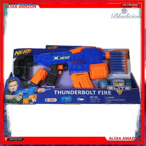 Nerf Thunderbolt Fire - X-hero - Model Rifle