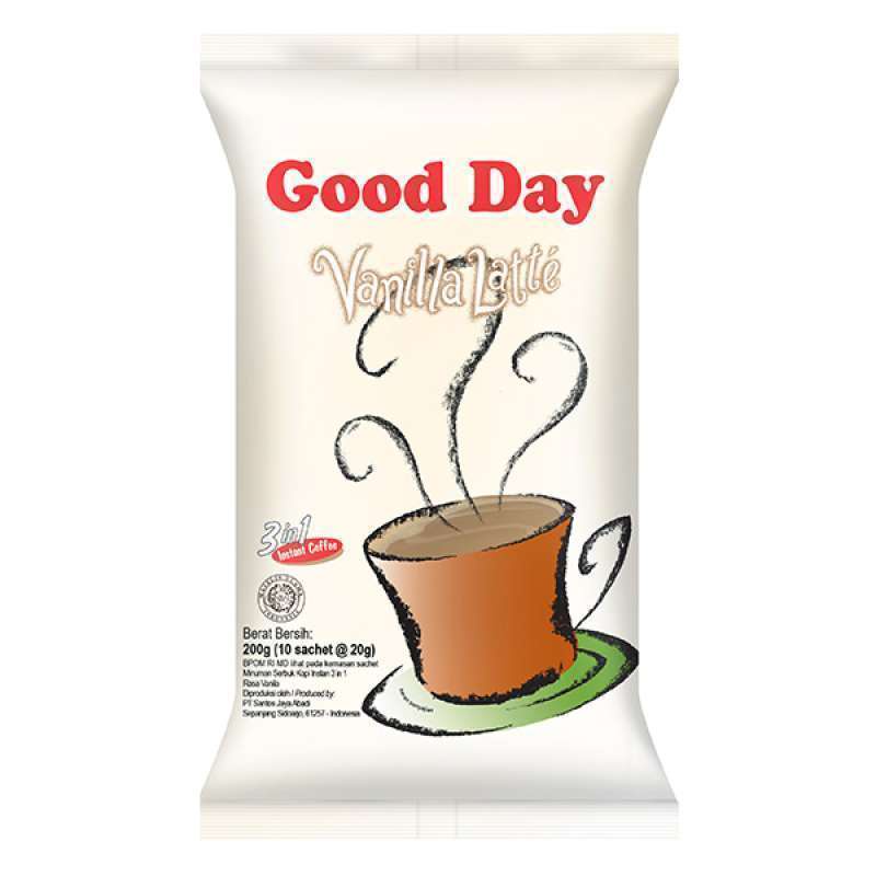 

GOOD DAY VANILLA LATTE (P10 25X20X20 GR)