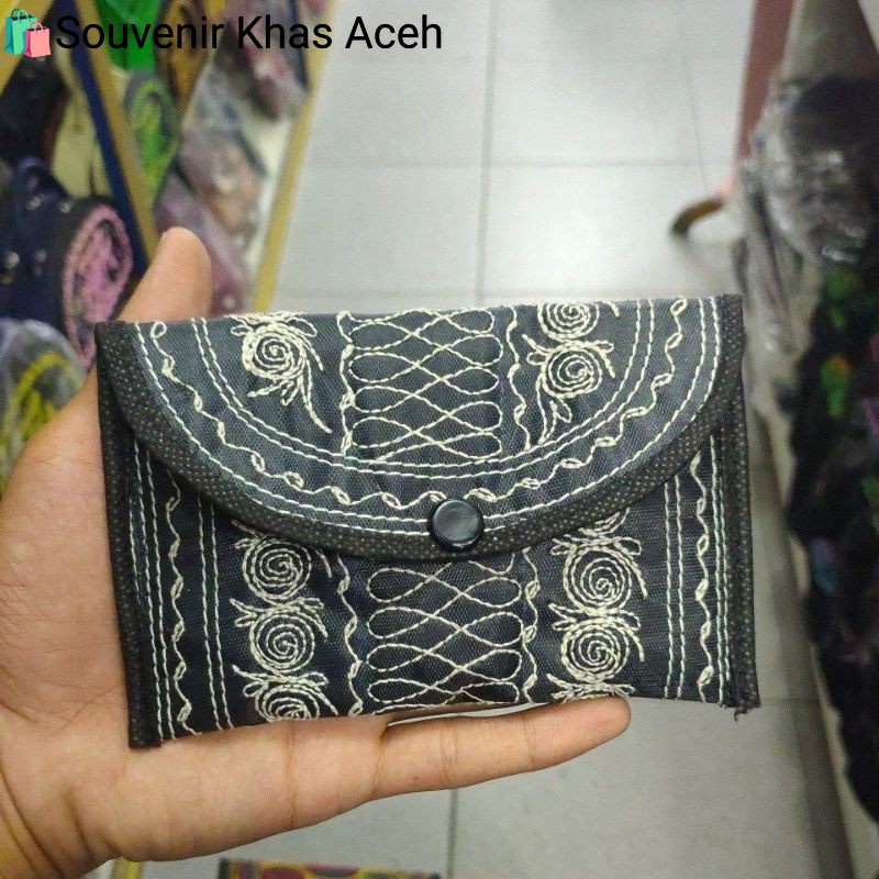 Dompet Motif Aceh | Dompet koin kecil | Dompet khas Aceh