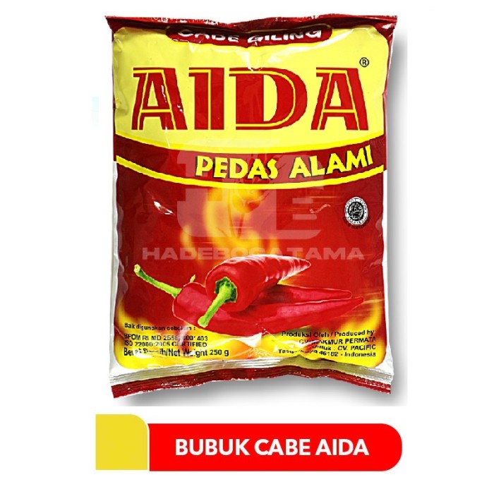 

Aida Cabe Bubuk Instan 250 gr siap pakai