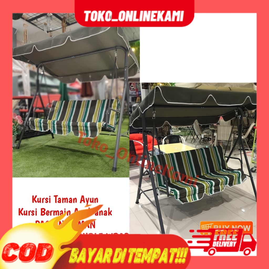 Kursi Ayun Taman/Soleil Kursi Ayun/Soleil Kursi Ayun Stripe 3 Dudukan/Kursi Bermain Anak