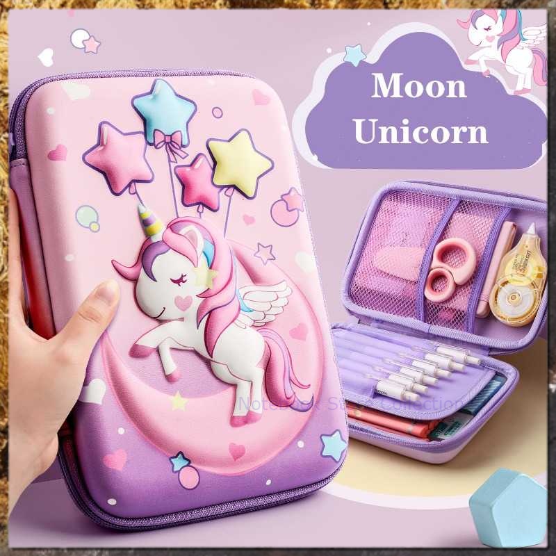 

Notebook Store Collection Tempat Pensil Anak Unicorn Pencil Case Pouch Stationery