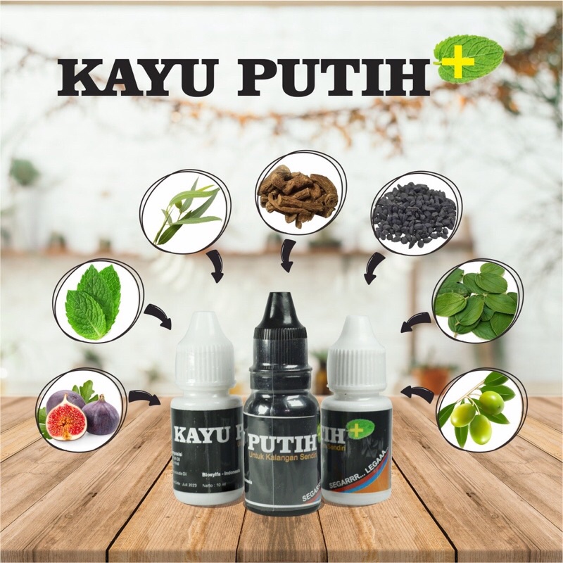 

KAYU PUTIH PLUS Minyak Herbal Tetes Obat Gangguan Paru-Paru Sesak Nafas Batuk Influenza