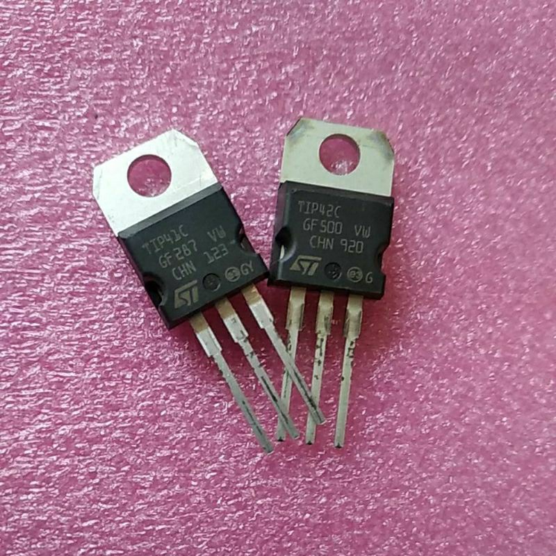 TRANSISTOR TIP41 TIP42 TR FINAL TIP 41 TIP 42 TRANSISTOR FINAL POWER AMPLIFIER 1 SET ORIGINAL
