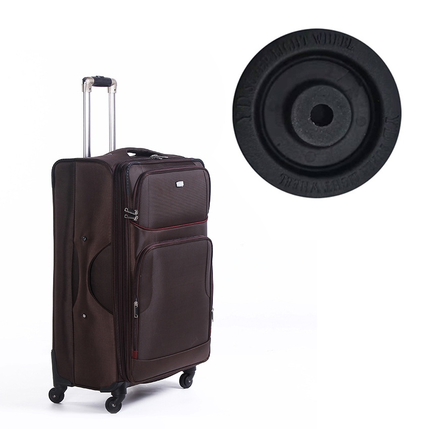 1 Pcs Roda Koper Pengganti Replacement Roda Karet Putar 360 Suitcase Wheel 49X15Mm Universal