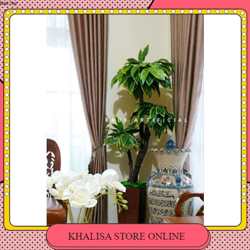 PROMO BONSAY MANGGA POHON HIAS ARTIFICIAL PLASTIK SUDUT RUANG TAMU POJOK