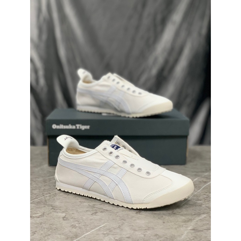 Sepatu Onitsuka Slip On Triple White