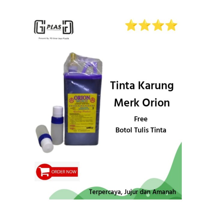 

Tinta Karung Orion.KHUSUS GOJEK/GRAB - Merah