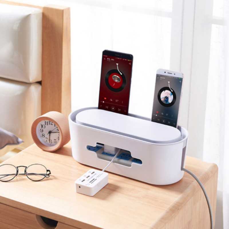 Kotak Box Organizer Kabel Kotak Organizer Kabel Charger Wire Cable Management Box