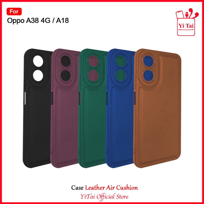 YI TAI YC-26 - Leather Case Oppo A38 4G A18 Yitai Indonesia