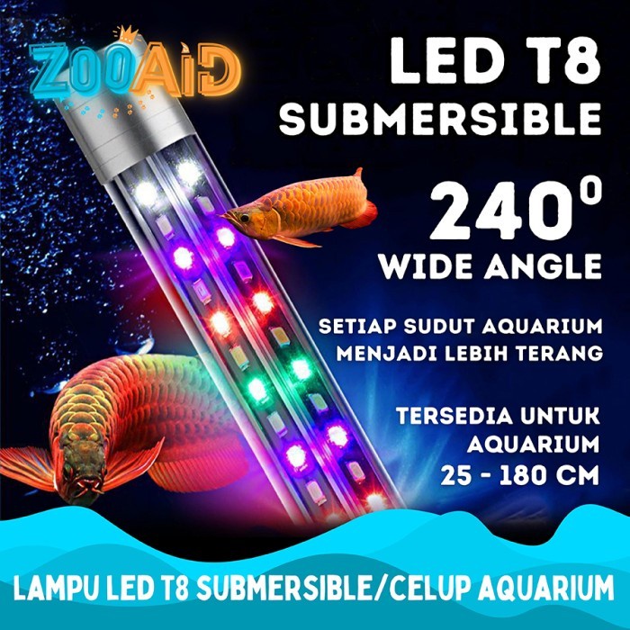 LED CELUP SUBMERSIBLE / LED CELUP AQUARIUM / LAMPU LED AQUARIUM CELUP