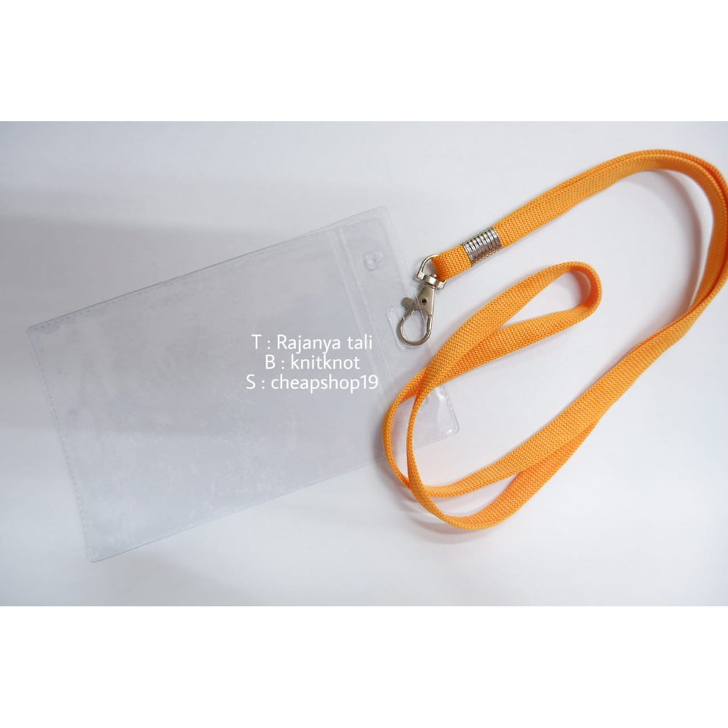 

Tali sepatu id card / Tali hp lanyard 1cm / Tali name tag Polyster