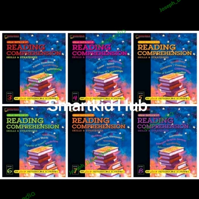 Buku Saddleback High-Interest Reading Comprehension Skills Level 3-8 - Lev.8