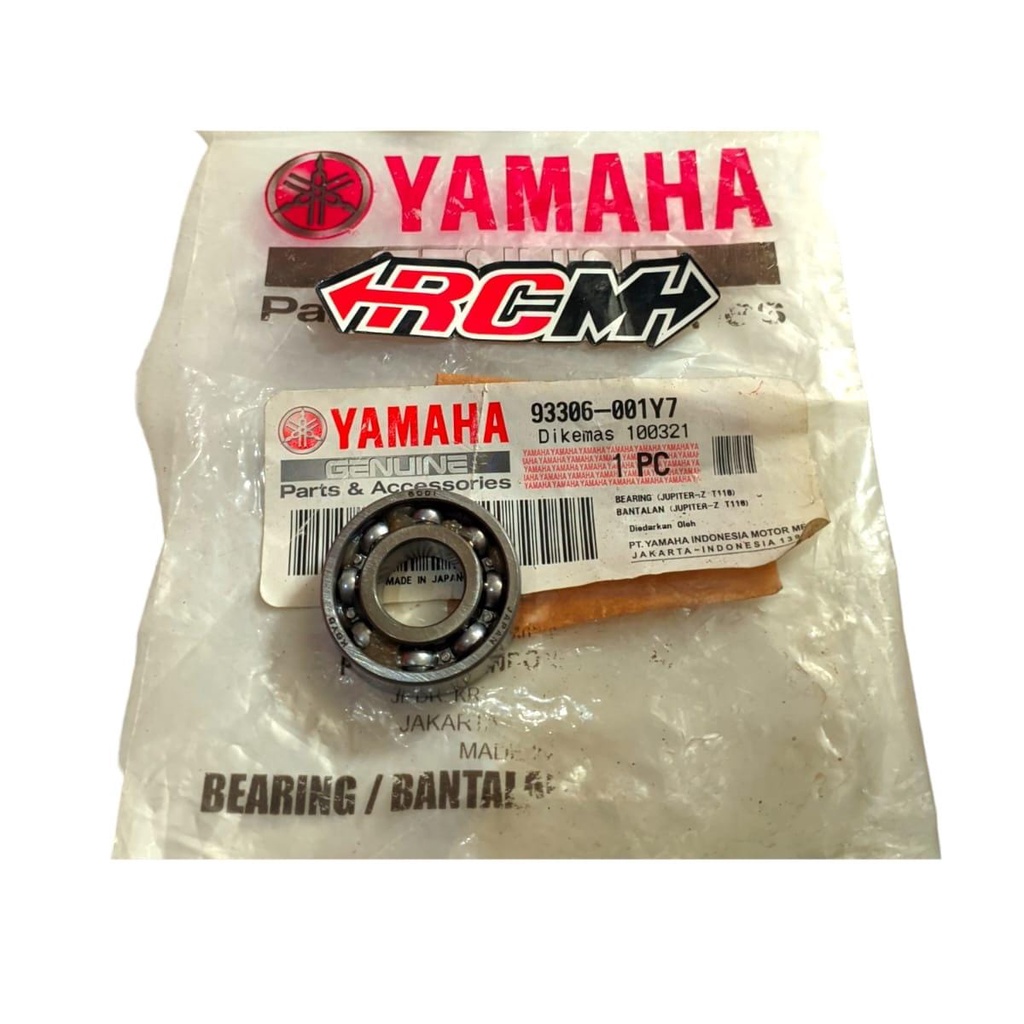 93306-001Y7 BEARING LAHER LAKER 6001 ORI ORIGINAL YAMAHA YGP ASLI