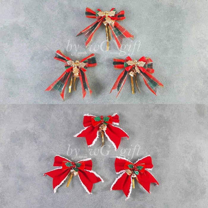 Hiasan Natal - Pita Jadi Natal